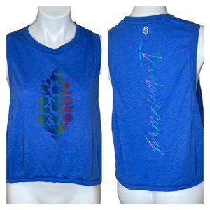 FP Movement by Free People Blue Tank Top